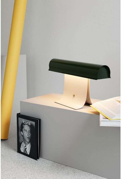 Stolne Lampa Northern, prigušiv, Zelena, Dnevna soba, Metal