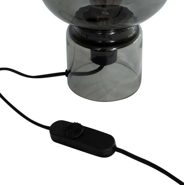 Stolne Lampa Watt & Veke, prigušiv, Sivo, Dnevna soba, Staklo, Skandinavski
