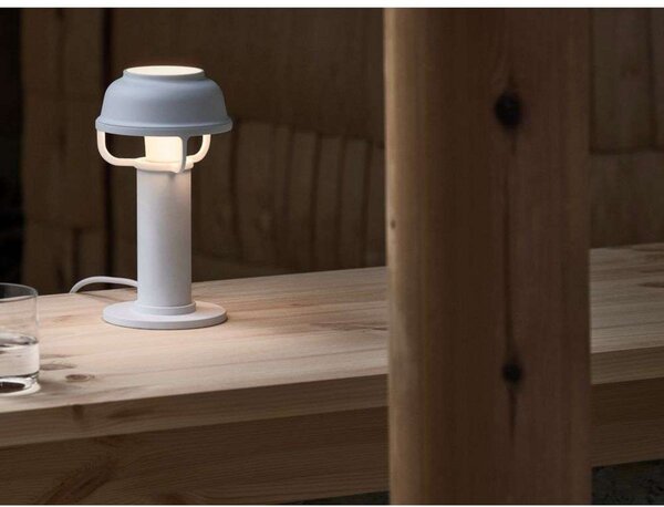 Stolne Lampa Artek, Bijela, Dnevna soba, Aluminij