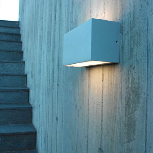 Asker Big Up/Down LED Vanjski Zidna lampa Alu - Norlys