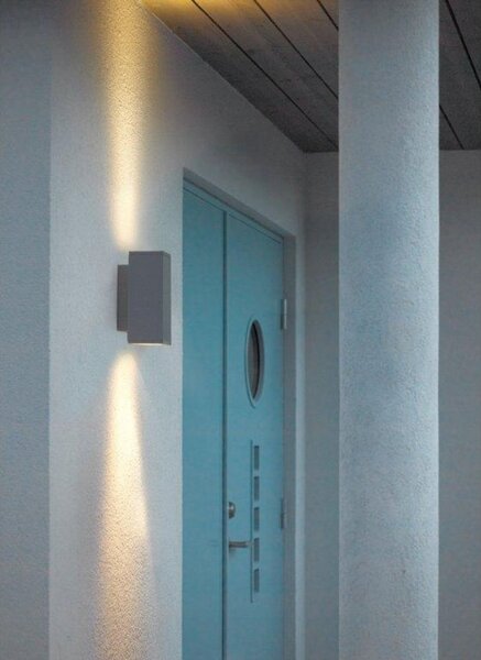 Sandvik Up/Down Vanjski Zidna lampa LED Aluminij - Norlys