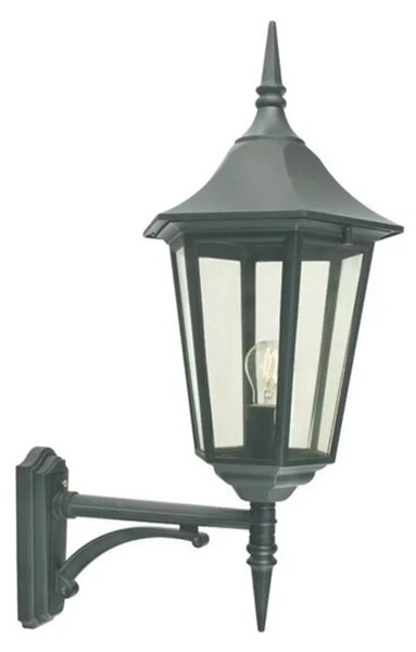 Modena Up Vanjski Zidna lampa velika Crna - Norlys
