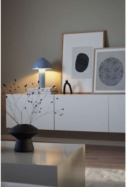 Stolne Lampa Globen Lighting, Plava, Dnevna soba, Metal