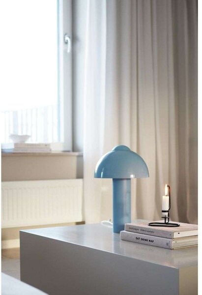 Stolne Lampa Globen Lighting, Plava, Dnevna soba, Metal