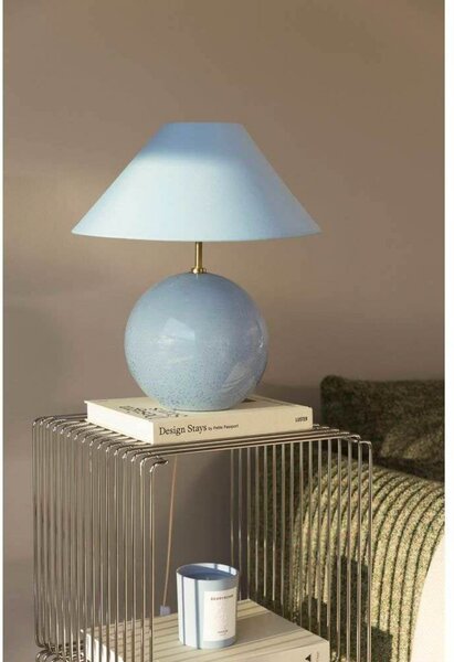 Stolne Lampa Globen Lighting, Plava, Dnevna soba, Staklo