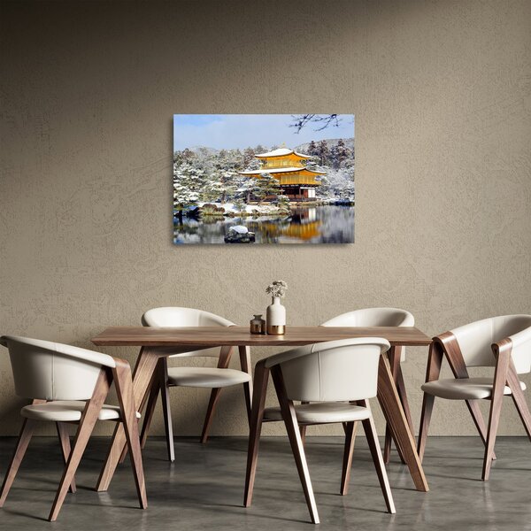 Staklena slika - Kinkakuji, Japan (70x50 cm)