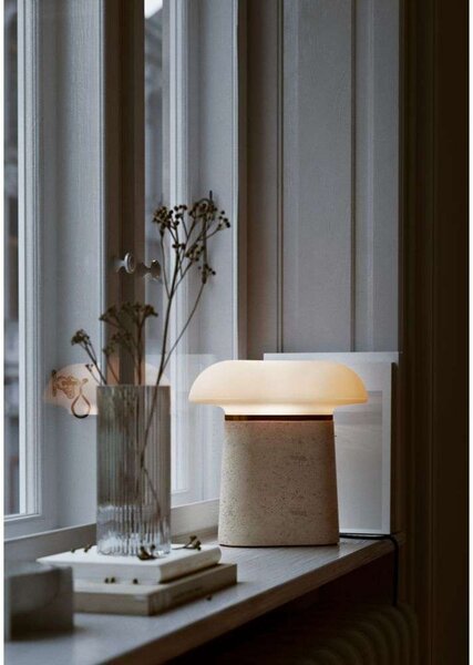 Stolne Lampa Woud, prigušiv, Bež, Dnevna soba, Kamen
