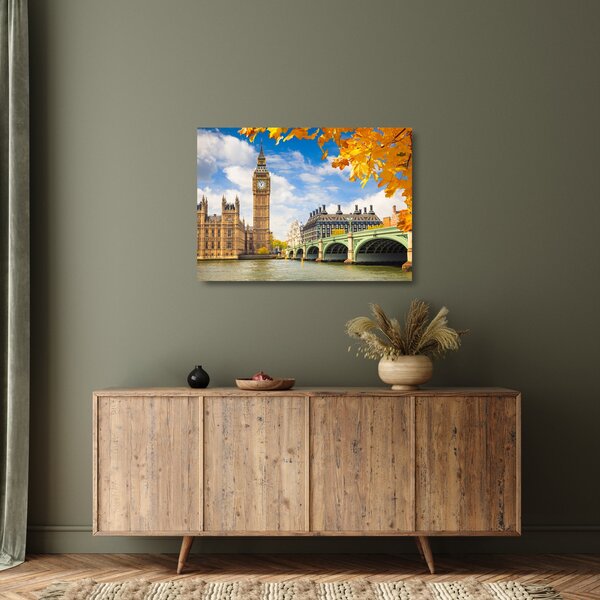 Staklena slika - Big Ben, London (70x50 cm)