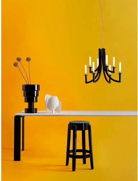 Stolne Lampa Kartell, Crno, Dnevna soba, Plastika