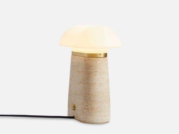 Stolne Lampa Woud, prigušiv, Bež, Dnevna soba, Kamen
