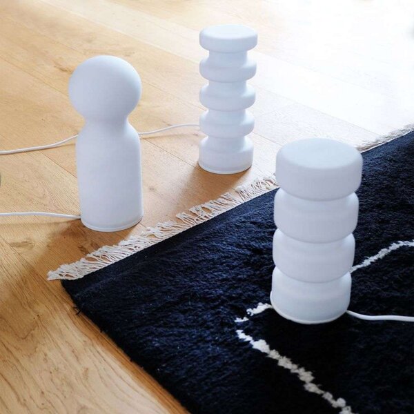 Stolne Lampa Dyberg Larsen, Olive, Bijela, Dnevna soba, Staklo, Skandinavski