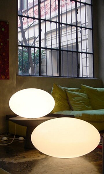 Stolna lampa Eggy Pop In, Ø 32 cm, bijela - CPH Lighting