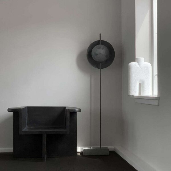 Podne Lampa 101 COPENHAGEN, prigušiv, Metalik, Dnevna soba, Aluminij