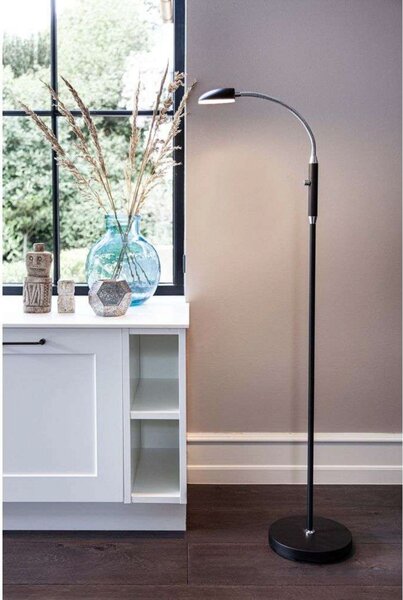 Podne Lampa Halo Design, prigušiv, Bijela, Dnevna soba, Metal