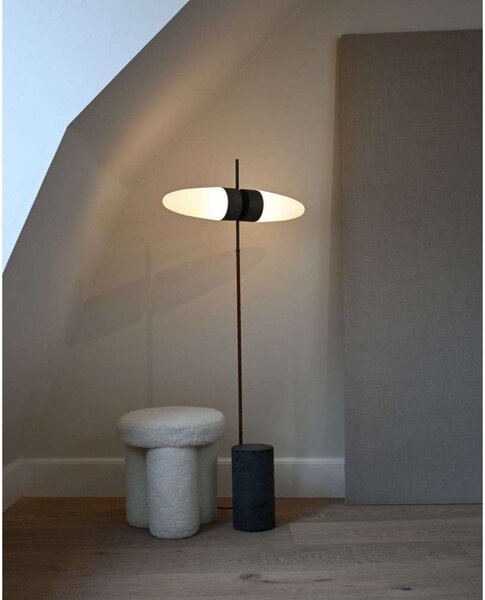 Podne Lampa 101 COPENHAGEN, Metalik, Dnevna soba, Staklo