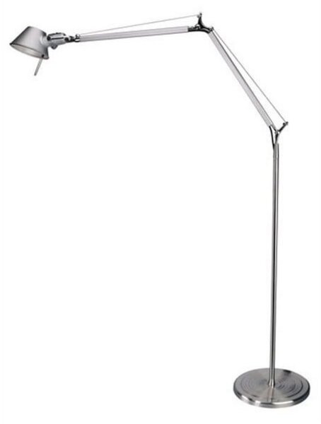 Podne Lampa Artemide, Metalik, Dnevna soba, Aluminij, Dizajn