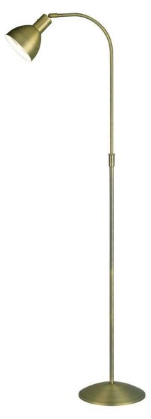 Podne Lampa Halo Design, Zlato / mjed, Dnevna soba, Metal