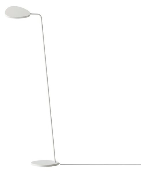 Podne Lampa Muuto, prigušiv, Bijela, Dnevna soba, Aluminij