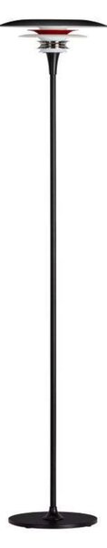 Diablo Podna lampa Ø300 Matt Crna/Glossy Crvena - Belid