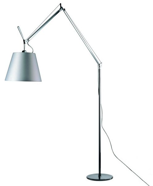 Podne Lampa Artemide, prigušiv, Sivo, Dnevna soba, Aluminij