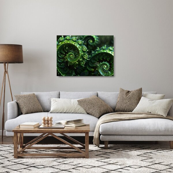 Staklena slika - Spirale (70x50 cm)