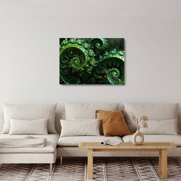 Staklena slika - Spirale (70x50 cm)