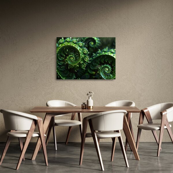 Staklena slika - Spirale (70x50 cm)