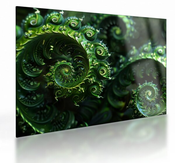 Staklena slika - Spirale (70x50 cm)