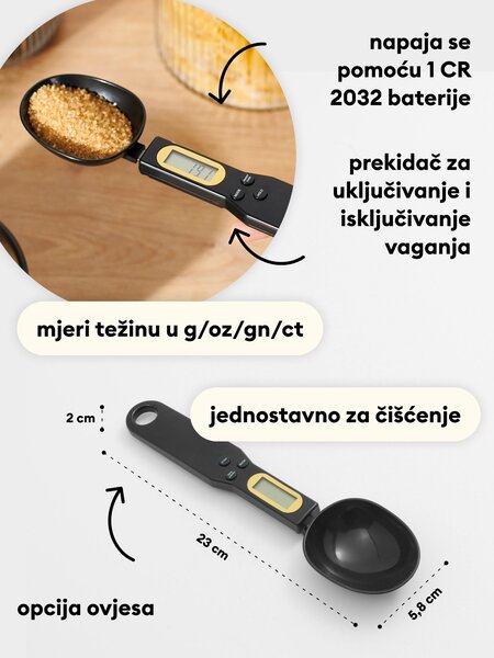 Sinsay - Digitalna mjerna žlica s vagom