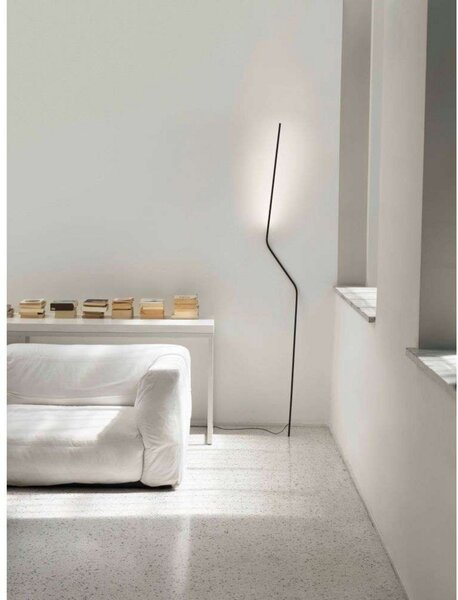 Podne Lampa Nemo Lighting, Zlato / mjed, Dnevna soba, Aluminij