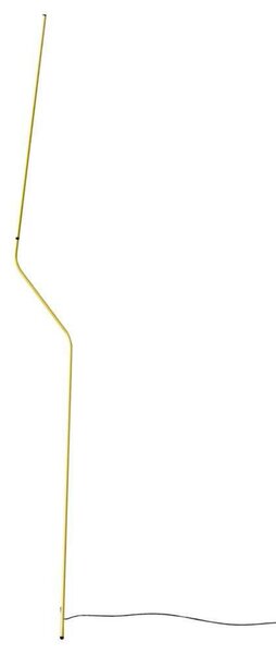 Podne Lampa Nemo Lighting, Zlato / mjed, Dnevna soba, Aluminij