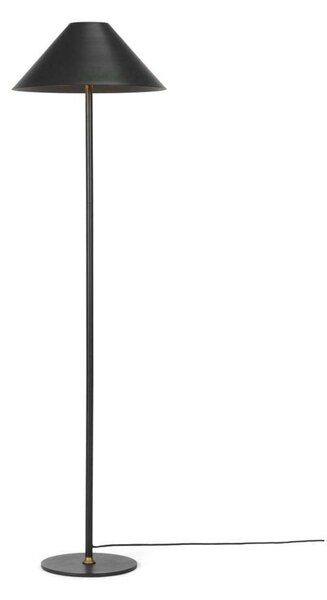 Podne Lampa Halo Design, Crno, Dnevna soba, Metal