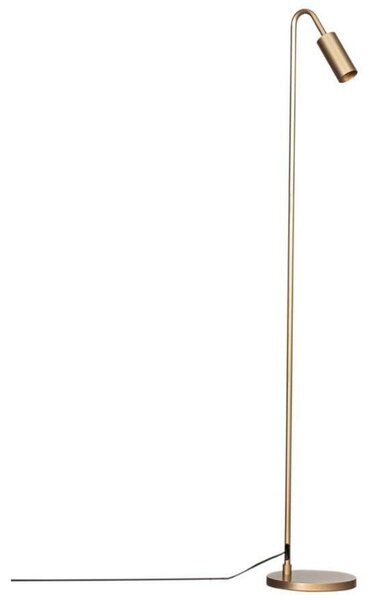 Podne Lampa By Rydéns, Curve, Zlato / mjed, Dnevna soba, Metal, Moderan