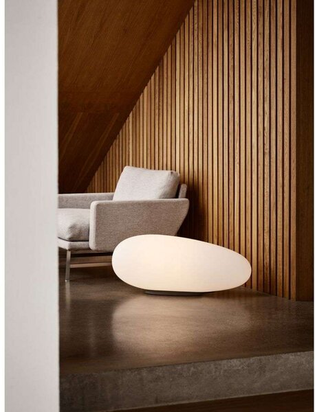 Avion Stolna Lampa/Podna Lampa Alu/Opal White - Fritz Hansen