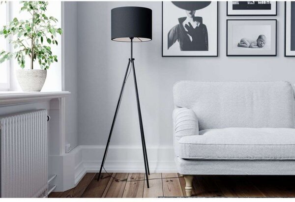 Podne Lampa By Rydéns, Crno, Dnevna soba, Metal