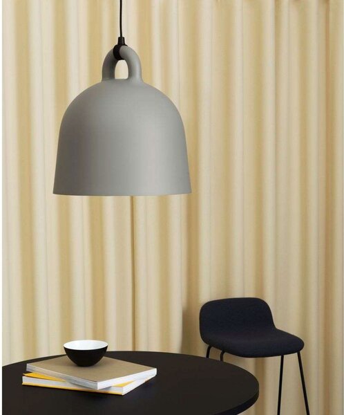 Viseće Svjetiljka Normann Copenhagen, Sivo, Dnevna soba, Aluminij
