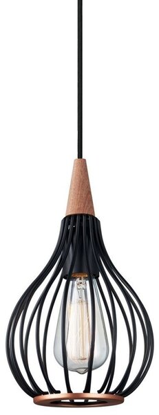 Viseće Svjetiljka Halo Design, Crno, Dnevna soba, Metal