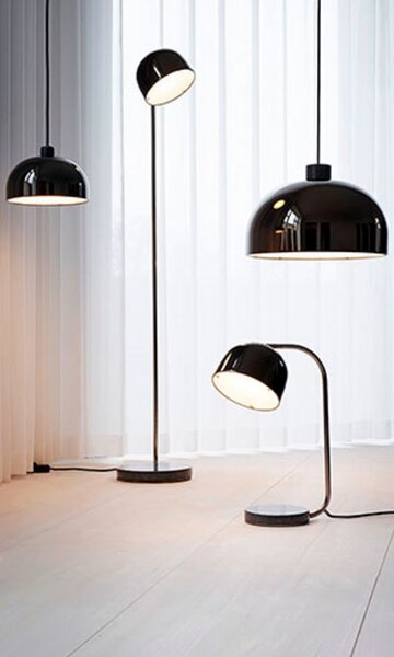 Viseće Svjetiljka Normann Copenhagen, Crno, Dnevna soba, Metal