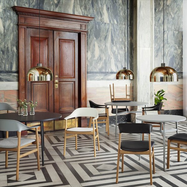 Viseće Svjetiljka Normann Copenhagen, Crno, Dnevna soba, Metal