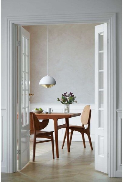 Viseće Svjetiljka Warm Nordic, Milieu Colour Mini, prigušiv, Bijela, Dnevna soba, Metal, Skandinavski