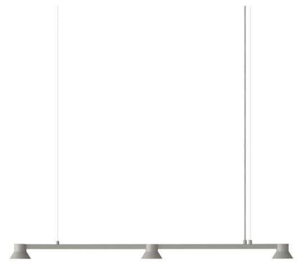 Viseće Svjetiljka Normann Copenhagen, prigušiv, Sivo, Blagovaonica, Aluminij