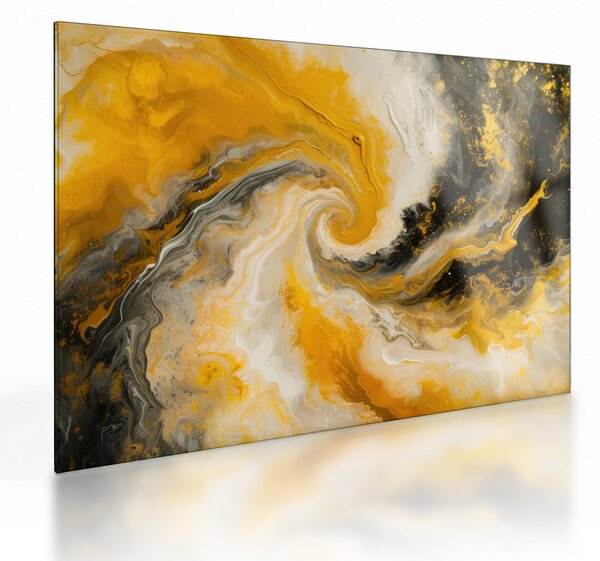 Staklena slika - Spiralna apstrakcija (70x50 cm)