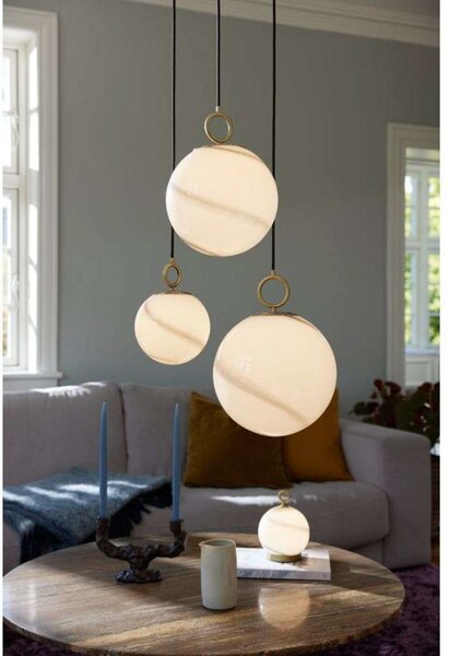 Vanjske Svjetiljka Halo Design, Bijela, Dnevna soba, Staklo