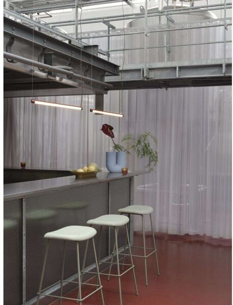 Viseće Svjetiljka Muuto, prigušiv, Crno, Blagovaonica, Aluminij