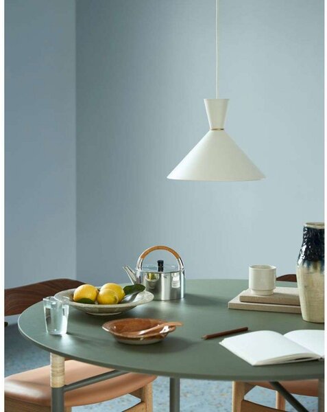 Viseće Svjetiljka Warm Nordic, Bloom, prigušiv, Bijela, Blagovaonica, Metal, Vintage