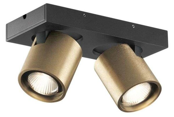 Stropne Svjetiljka LIGHT-POINT, prigušiv, Zlato / mjed, Dnevna soba, Aluminij