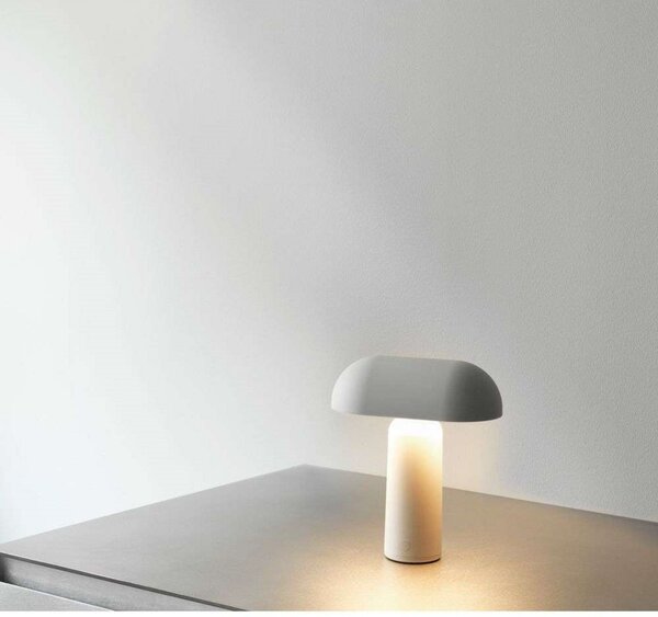 Stolne Lampa Normann Copenhagen, prigušiv, Bijela, Dnevna soba, Plastika