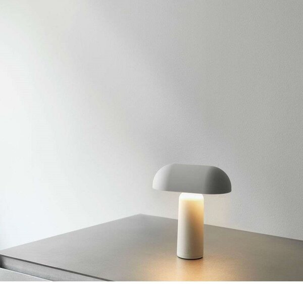 Stolne Lampa Normann Copenhagen, prigušiv, Bijela, Dnevna soba, Plastika