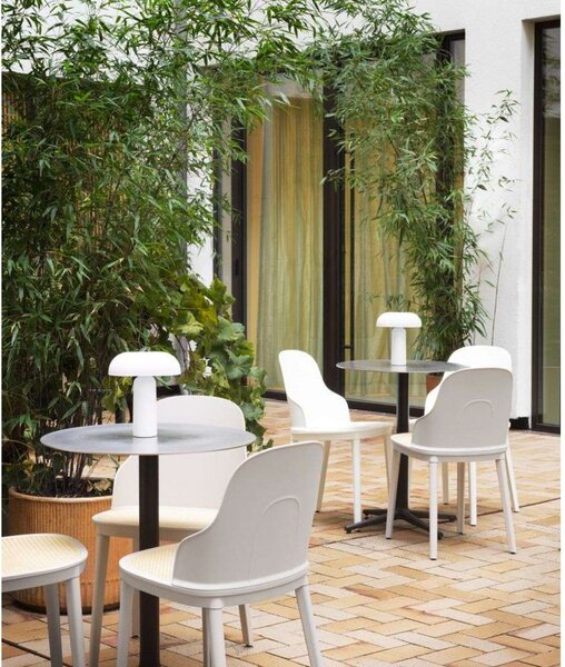 Stolne Lampa Normann Copenhagen, prigušiv, Bijela, Dnevna soba, Plastika