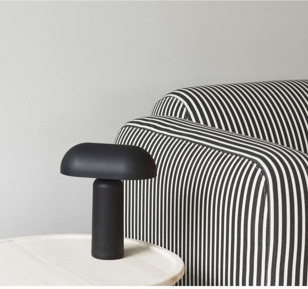 Stolne Lampa Normann Copenhagen, prigušiv, Crno, Dnevna soba, Plastika